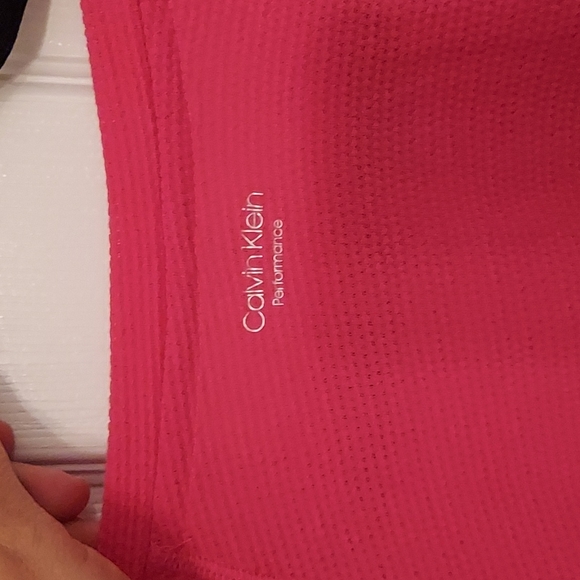 Calvin Klein waffle knit performance top - Picture 6 of 6